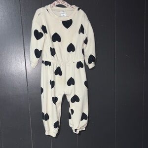 Carter's Cream Baby Outfit with Pink Accents